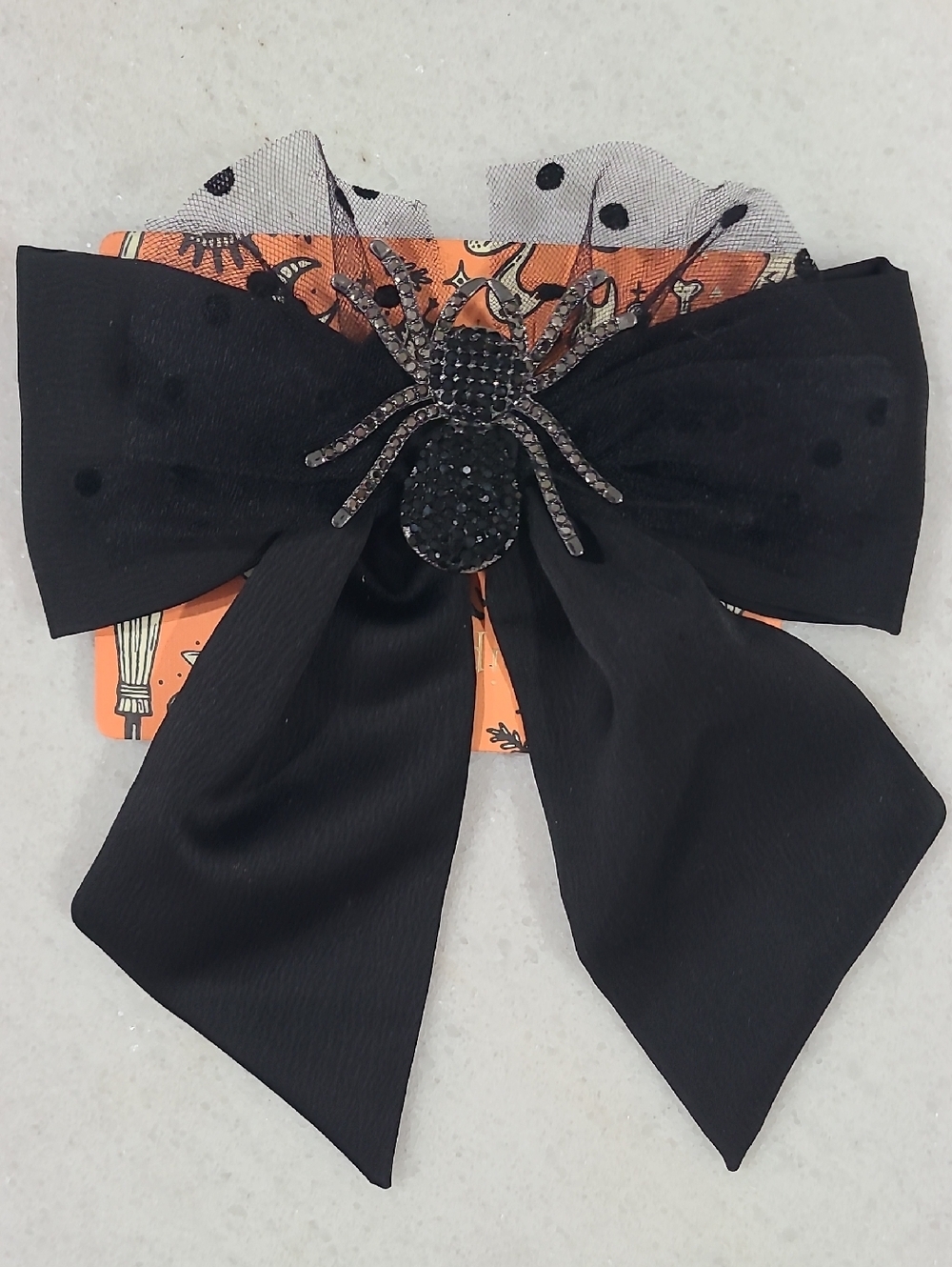 Piper Black and Gold Embellished Accessory